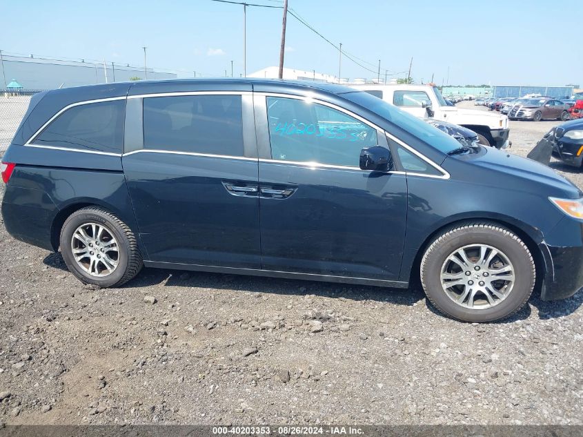 2011 Honda Odyssey Ex-L VIN: 5FNRL5H60BB086788 Lot: 40203353