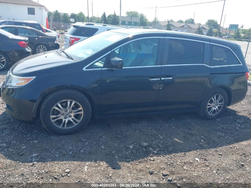 2011 Honda Odyssey Ex-L VIN: 5FNRL5H60BB086788 Lot: 40203353