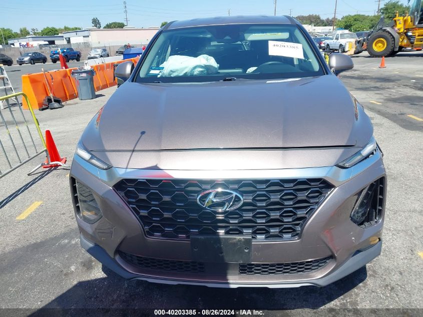 2019 Hyundai Santa Fe Sel VIN: 5NMS33AD4KH131518 Lot: 40203385