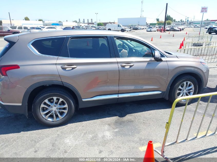 2019 Hyundai Santa Fe Sel VIN: 5NMS33AD4KH131518 Lot: 40203385