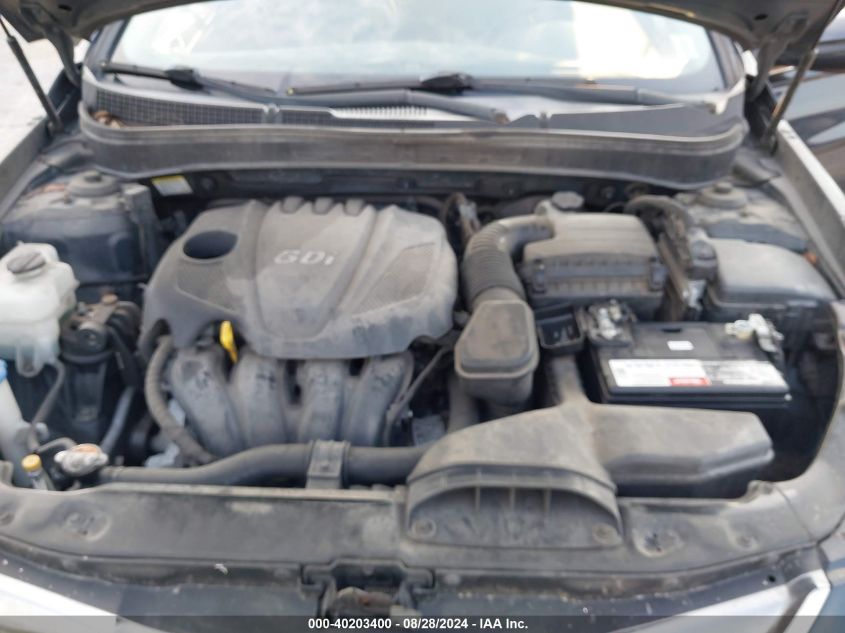 2013 Hyundai Sonata Se VIN: 5NPEC4AC1DH778703 Lot: 40203400