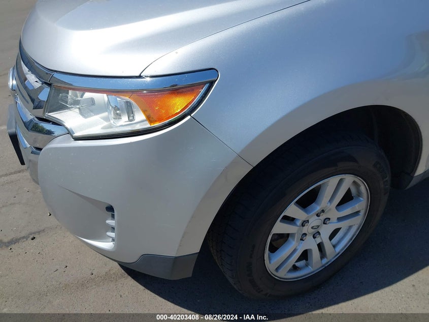 2013 Ford Edge Se VIN: 2FMDK3GC8DBA37276 Lot: 40203408