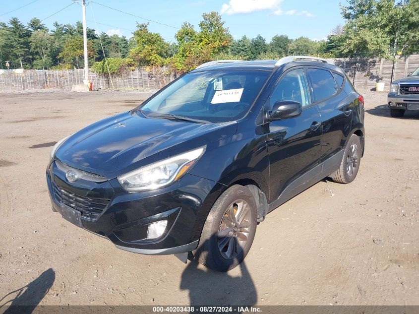 KM8JUCAGXEU864538 2014 Hyundai Tucson Se