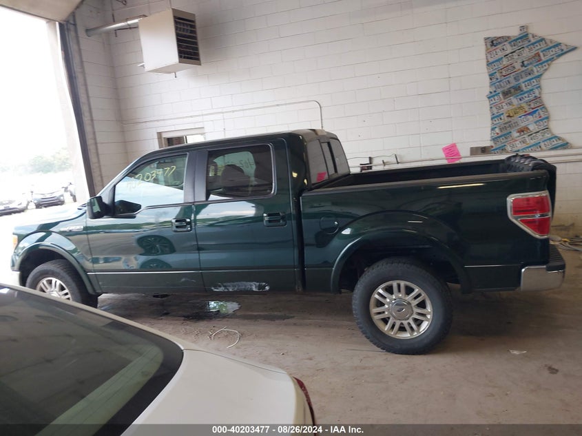 2012 Ford F-150 Lariat VIN: 1FTFW1EF8CFC24968 Lot: 40203477