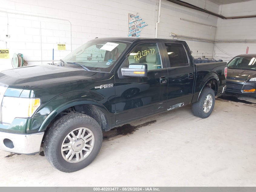 2012 Ford F-150 Lariat VIN: 1FTFW1EF8CFC24968 Lot: 40203477