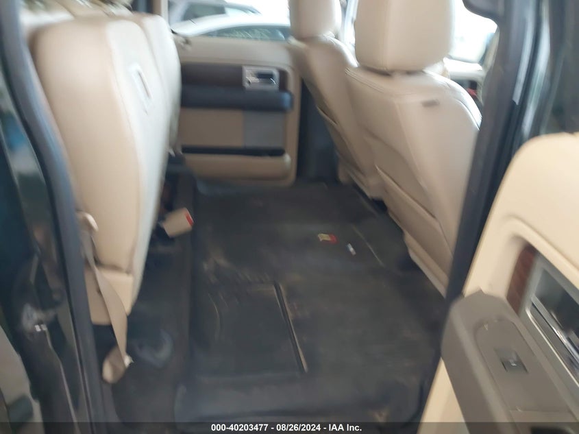 2012 Ford F-150 Lariat VIN: 1FTFW1EF8CFC24968 Lot: 40203477