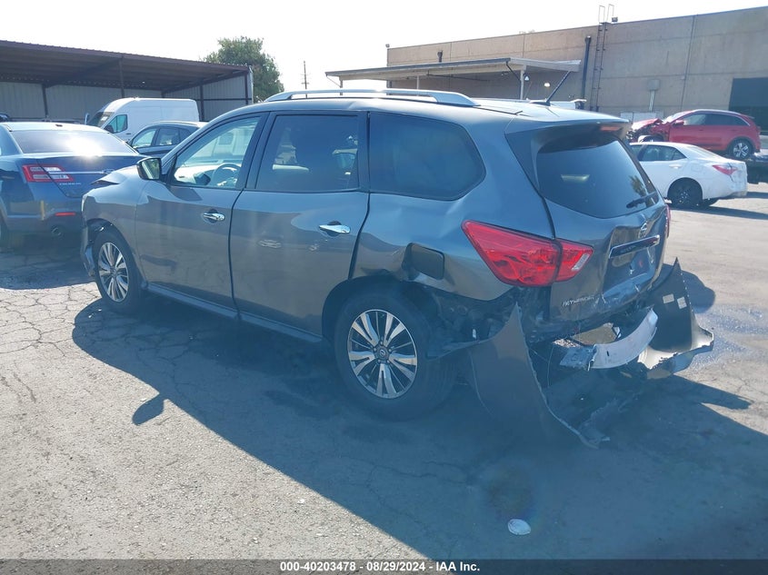 VIN 5N1DR2MN4JC651152 2018 NISSAN PATHFINDER S