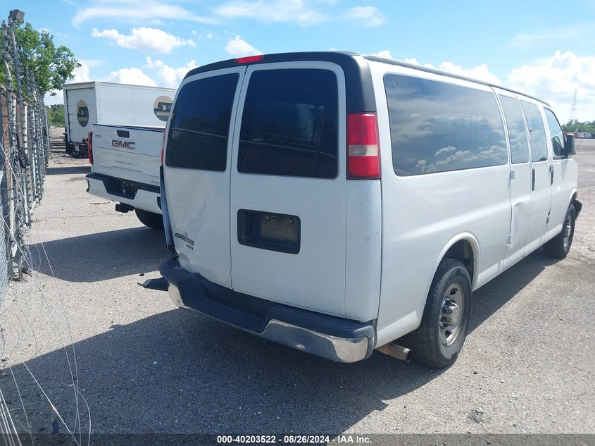 2014 Chevrolet Express 3500 Lt VIN: 1GAZG1FG4E1100061 Lot: 40203522