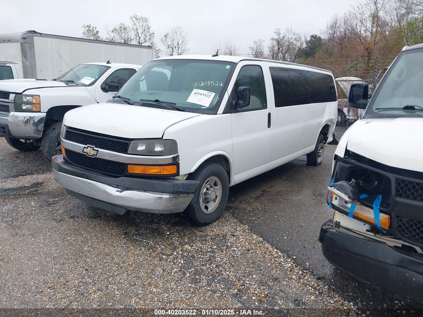 Vin: 1gazg1fg4e1100061, lot: 40691632, chevrolet express 3500 lt 20142