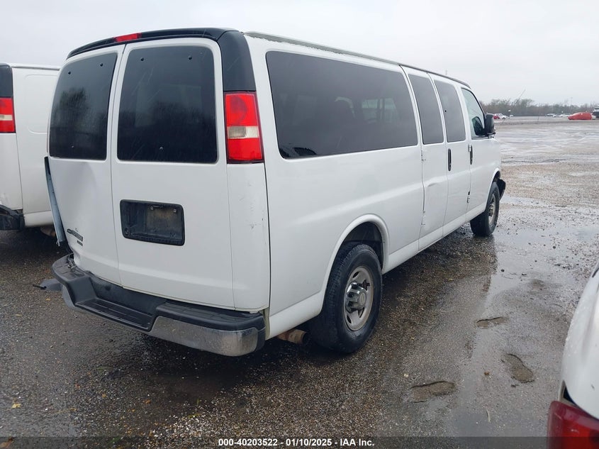 Vin: 1gazg1fg4e1100061, lot: 40691632, chevrolet express 3500 lt 20144
