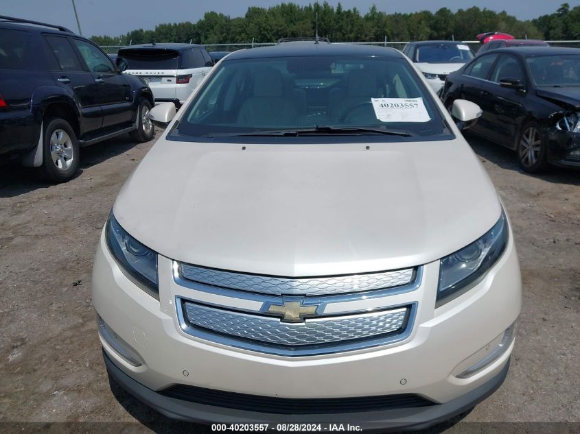 2012 Chevrolet Volt VIN: 1G1RD6E40CU125533 Lot: 40203557