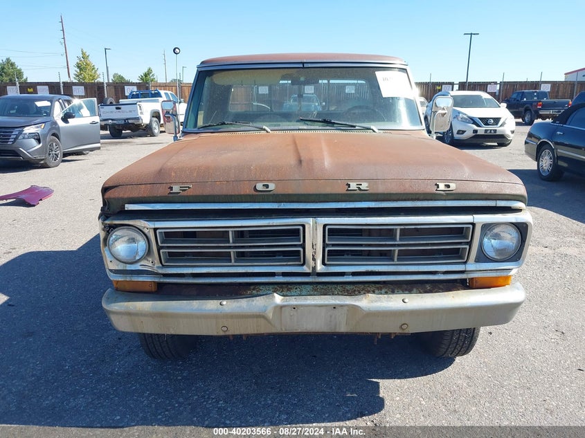 1972 Ford F-250 VIN: F25HLP81273 Lot: 40203566