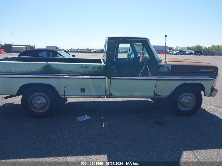 1972 Ford F-250 VIN: F25HLP81273 Lot: 40203566