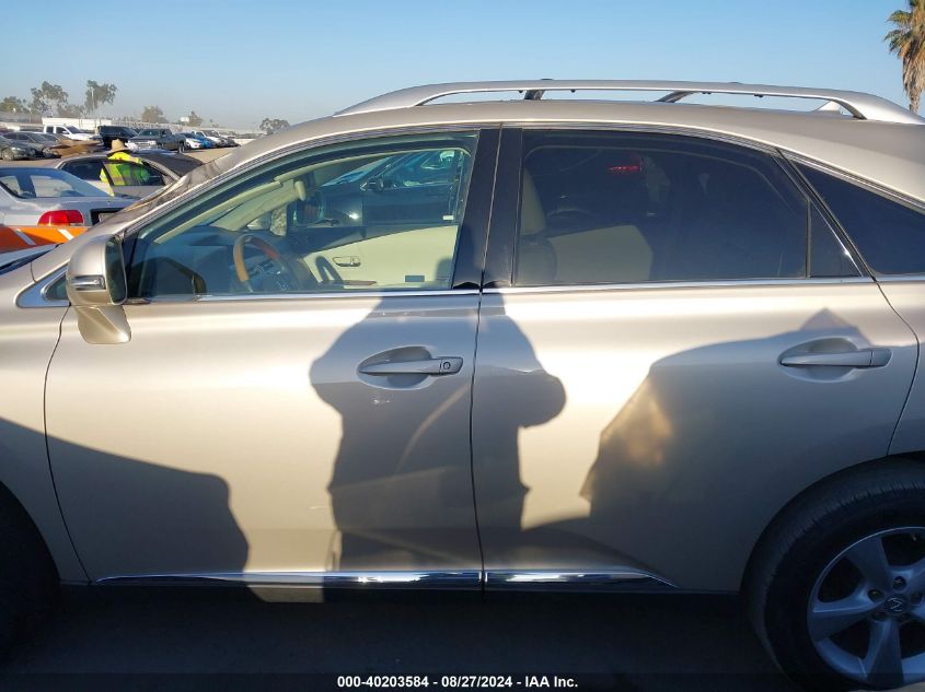 2012 Lexus Rx 350 350 VIN: 2T2ZK1BAXCC075825 Lot: 40203584