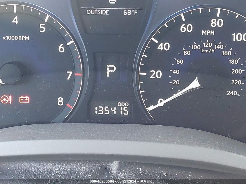 2012 Lexus Rx 350 350 VIN: 2T2ZK1BAXCC075825 Lot: 40203584