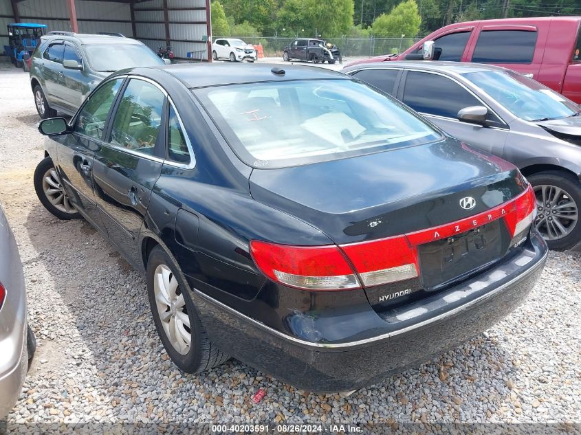 KMHFC46F08A302605 2008 Hyundai Azera Limited