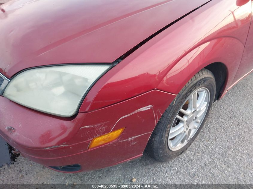 2005 Ford Focus Zx3 VIN: 3FAFP31NX5R102839 Lot: 40203595