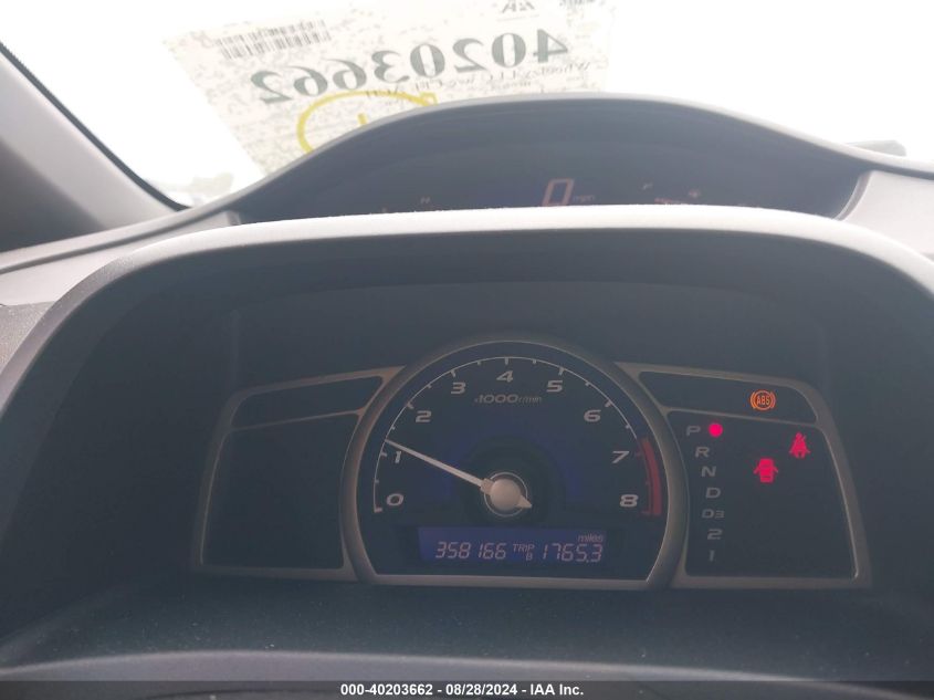 2008 Honda Civic Sdn Lx VIN: 1HGFA16508L094778 Lot: 40203662