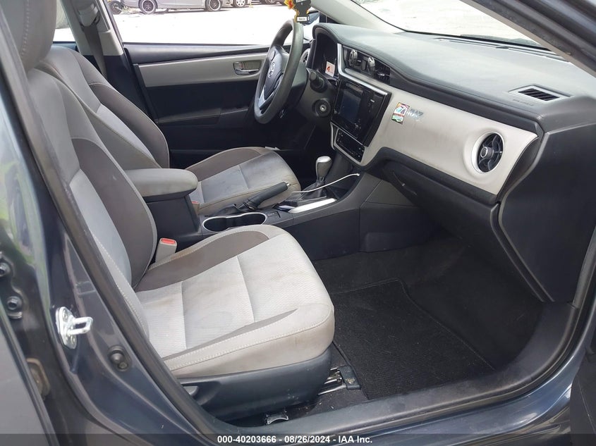 VIN 2T1BURHE6HC838598 2017 TOYOTA COROLLA LE