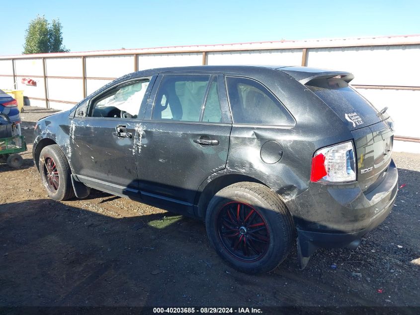 2013 Ford Edge Sel VIN: 2FMDK4JC3DBC38890 Lot: 40203685