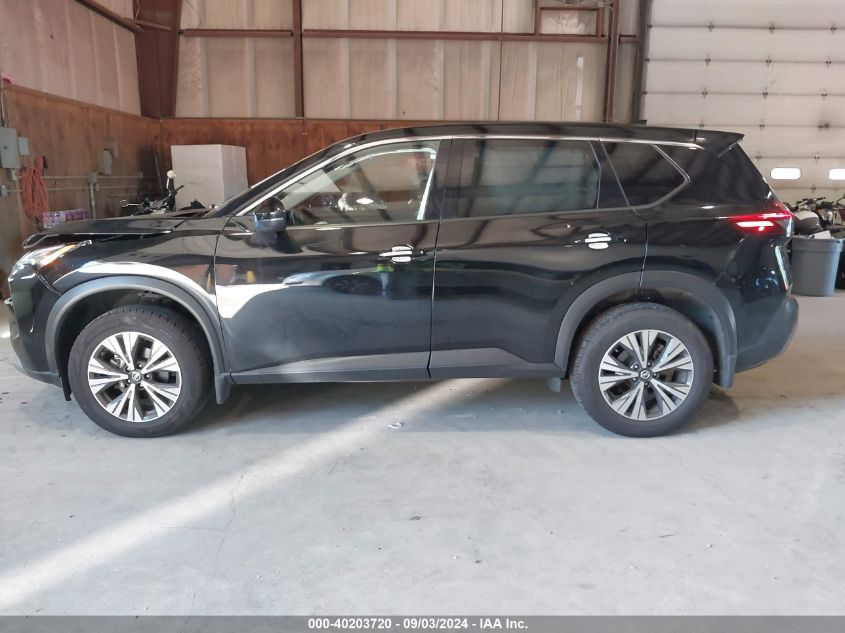 2021 Nissan Rogue Sv Intelligent Awd VIN: JN8AT3BB6MW201632 Lot: 40203720