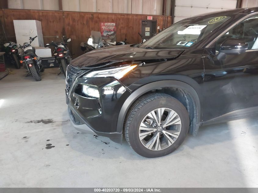 2021 Nissan Rogue Sv Intelligent Awd VIN: JN8AT3BB6MW201632 Lot: 40203720