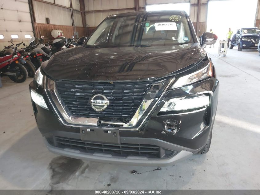 2021 Nissan Rogue Sv Intelligent Awd VIN: JN8AT3BB6MW201632 Lot: 40203720