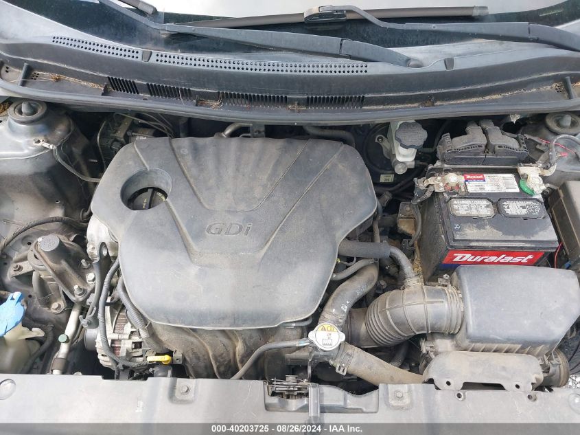 2013 Hyundai Accent Gls VIN: KMHCU4AE5DU313784 Lot: 40203725