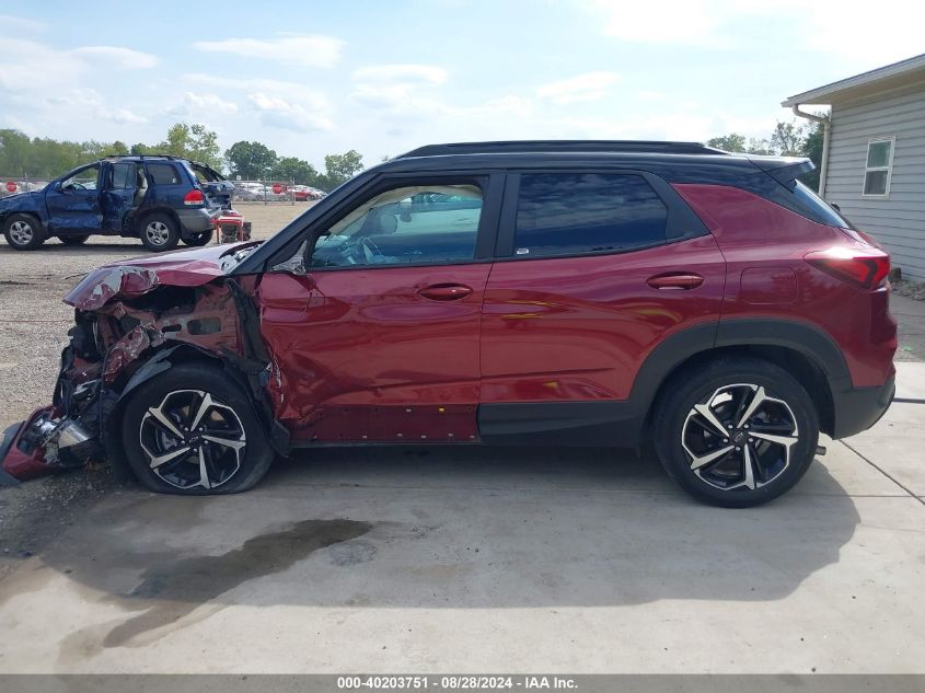 2023 Chevrolet Trailblazer Fwd Rs VIN: KL79MTSL5PB087541 Lot: 40203751