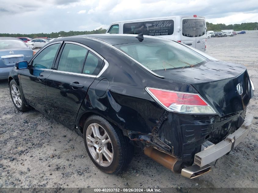 2009 Acura Tl 3.5 VIN: 19UUA86229A002881 Lot: 40203752