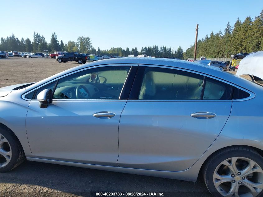 2018 Chevrolet Cruze Premier Auto VIN: 1G1BF5SM3J7142896 Lot: 40203783