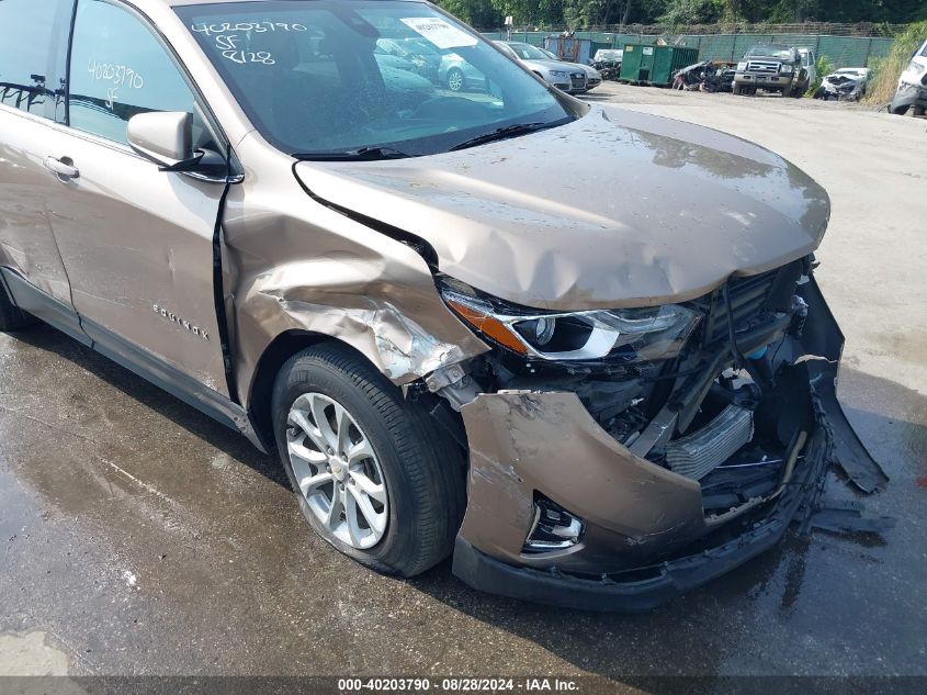 2019 Chevrolet Equinox Lt VIN: 2GNAXJEV6K6241816 Lot: 40203790