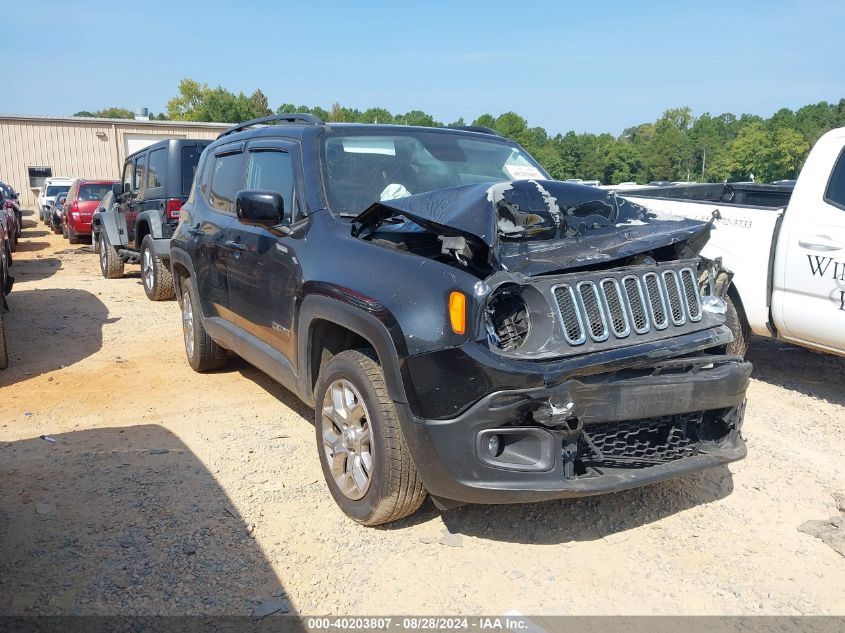 2016 Jeep Renegade Latitude VIN: ZACCJBBT1GPC62028 Lot: 40203807