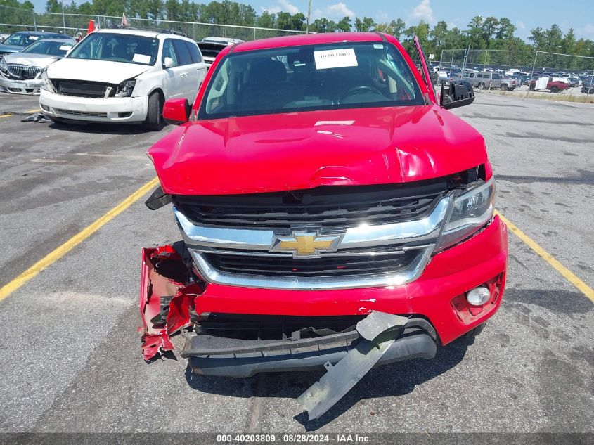 2017 Chevrolet Colorado Lt VIN: 1GCPTCE18H1176566 Lot: 40203809