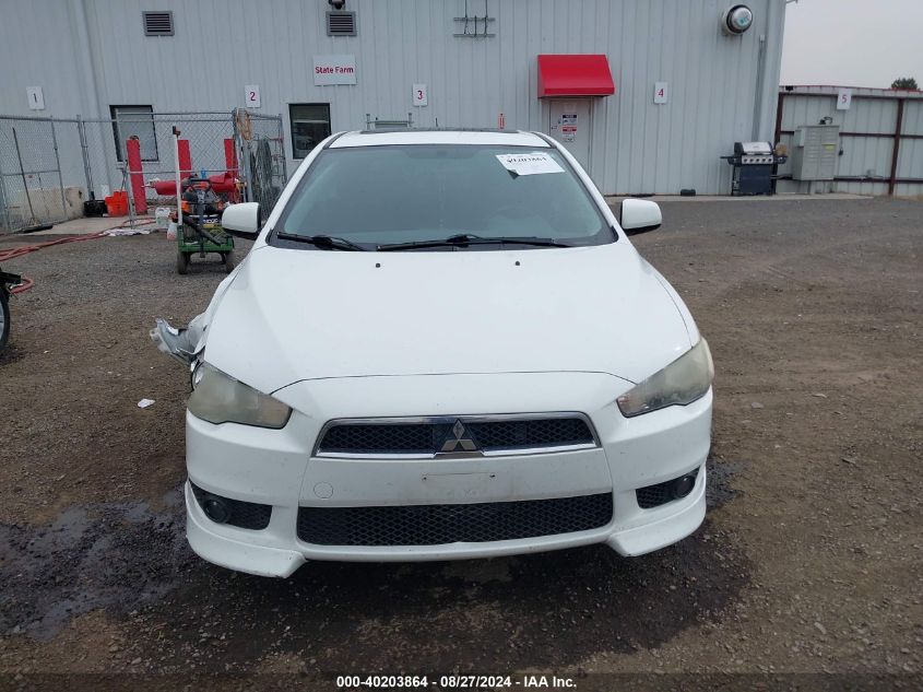 2010 Mitsubishi Lancer Gts VIN: JA32U8FWXAU030767 Lot: 40203864