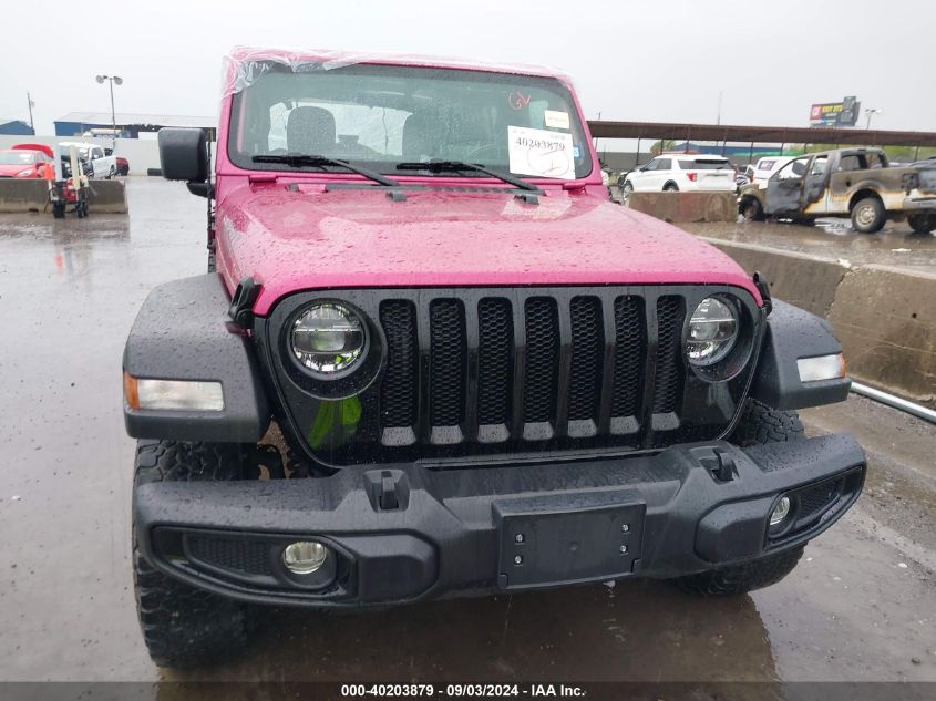 2022 Jeep Wrangler Unlimited Willys 4X4 VIN: 1C4HJXDG5NW116508 Lot: 40203879