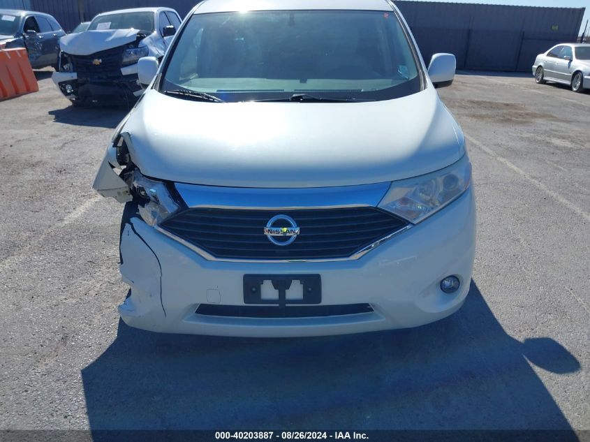 2014 Nissan Quest Sv VIN: JN8AE2KPXE9101548 Lot: 40203887