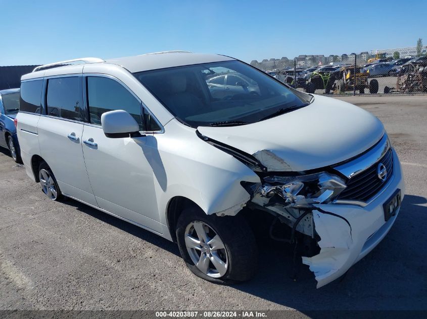 2014 Nissan Quest Sv VIN: JN8AE2KPXE9101548 Lot: 40203887