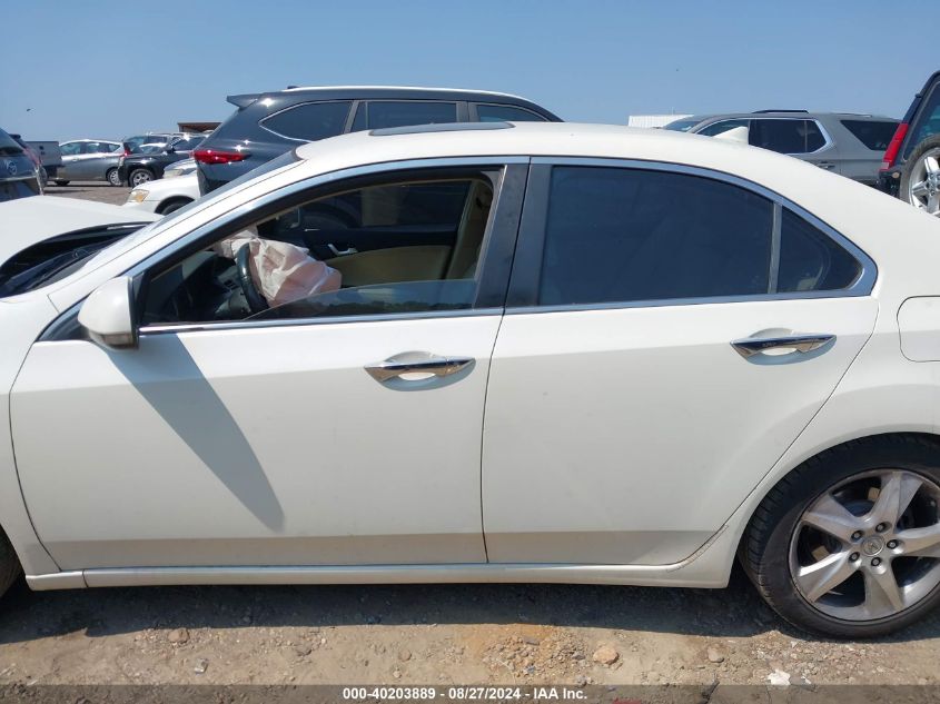 2011 Acura Tsx 2.4 VIN: JH4CU2F63BC018551 Lot: 40203889