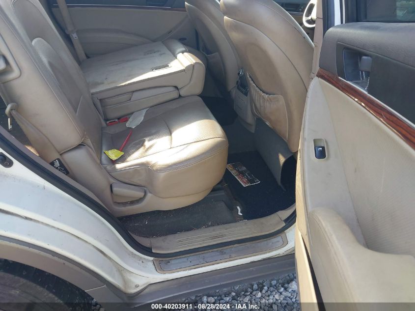 2012 Hyundai Veracruz Limited VIN: KM8NU4CC0CU192021 Lot: 40203911