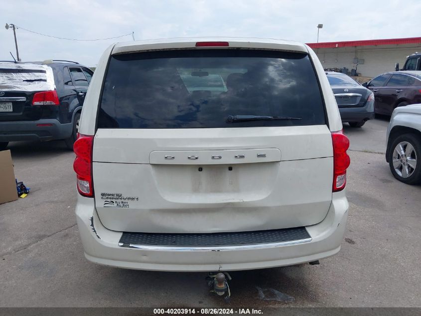 2012 Dodge Grand Caravan Sxt VIN: 2C4RDGCG0CR275732 Lot: 40203914