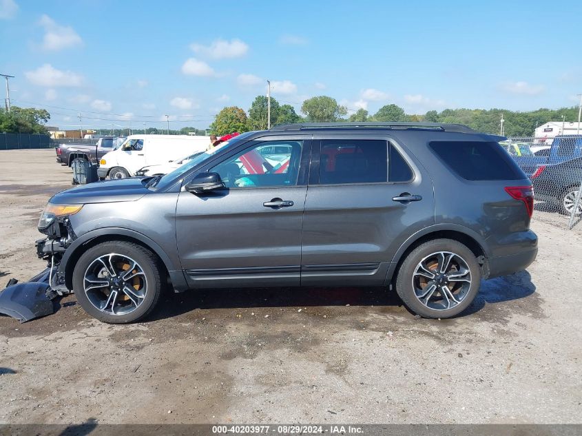 2015 Ford Explorer Sport VIN: 1FM5K8GT5FGB57968 Lot: 40203977