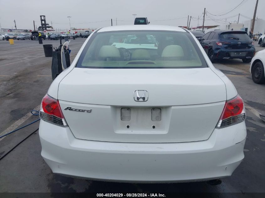 2008 Honda Accord 2.4 Lx-P VIN: JHMCP26498C070619 Lot: 40204029