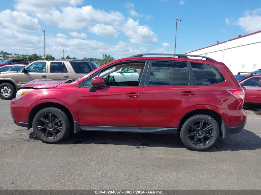 2015 Subaru Forester 2.5I Premium VIN: JF2SJADC9FH433151 Lot: 40204037