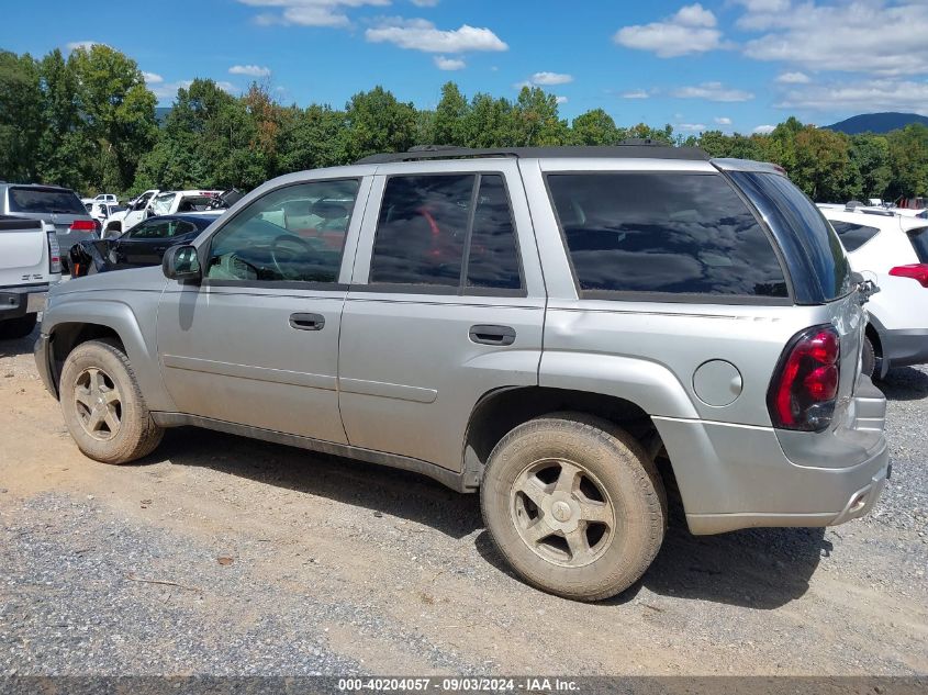 2006 Chevrolet Trailblazer Ls VIN: 1GNDT13S762142622 Lot: 40204057