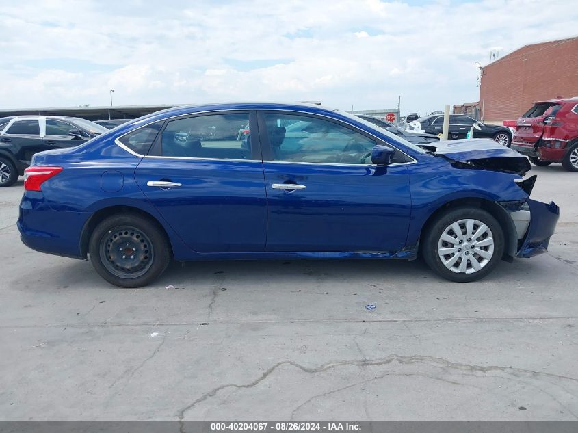 2017 Nissan Sentra S VIN: 3N1AB7AP2HY395211 Lot: 40204067