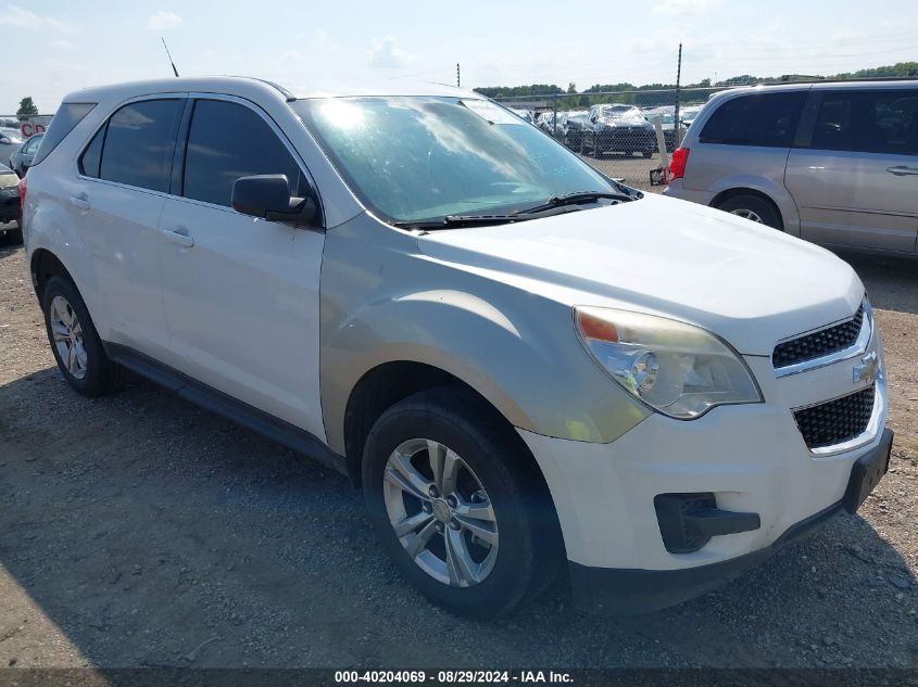 2011 Chevrolet Equinox Ls VIN: 2CNALBEC7B6244549 Lot: 40204069