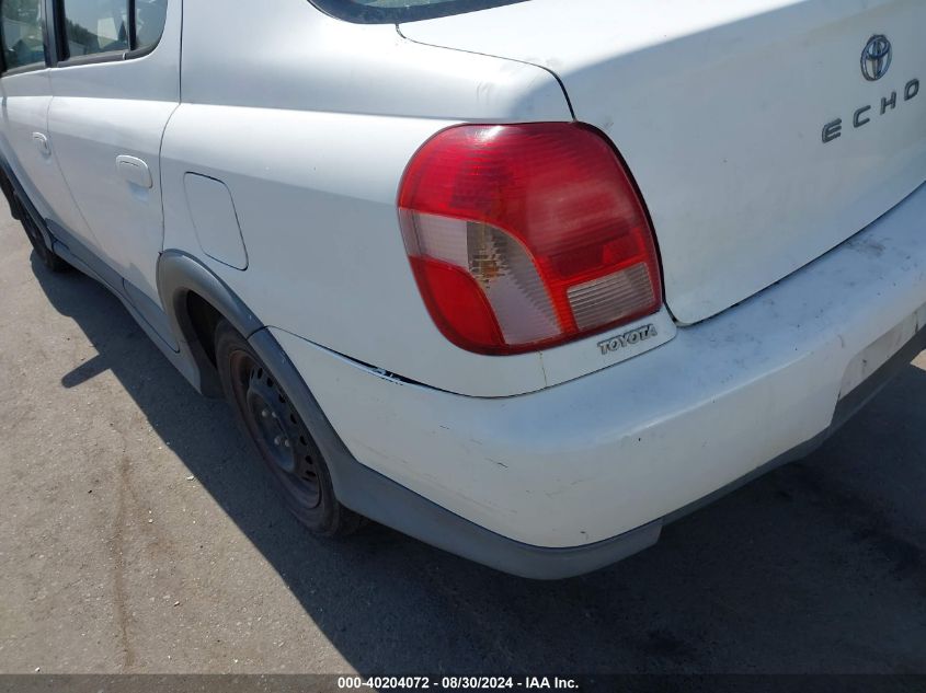 2002 Toyota Echo VIN: JTDBT123820220776 Lot: 40204072