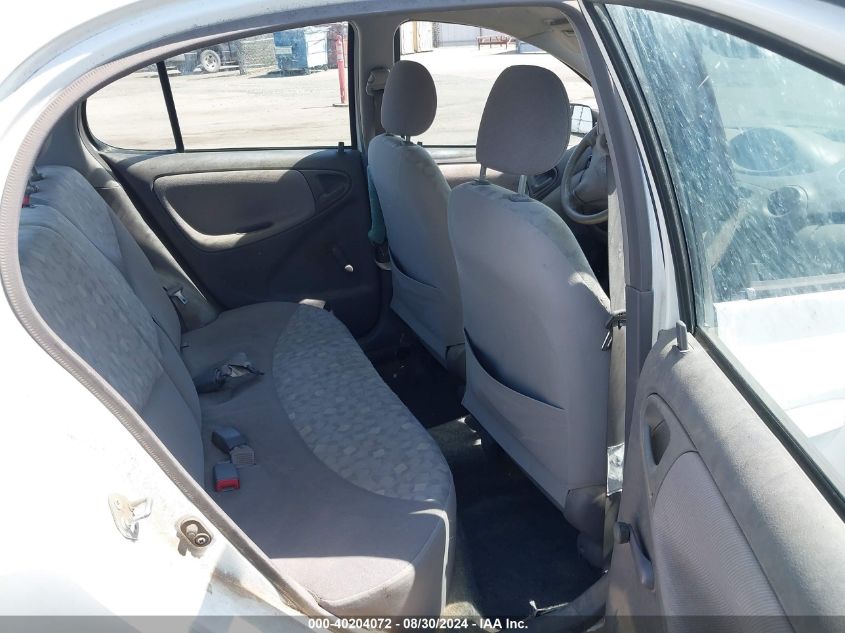 2002 Toyota Echo VIN: JTDBT123820220776 Lot: 40204072