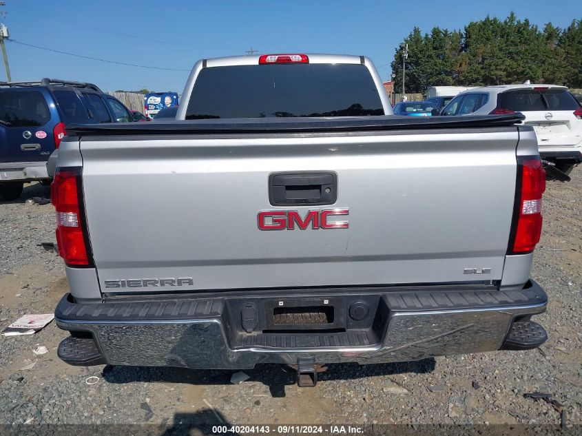 2018 GMC Sierra K1500 Sle VIN: 1GTV2MEC7JZ244347 Lot: 40204143